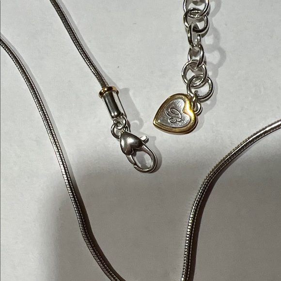 Brighton Silver and Gold Charm Necklace - Picture 3 of 4